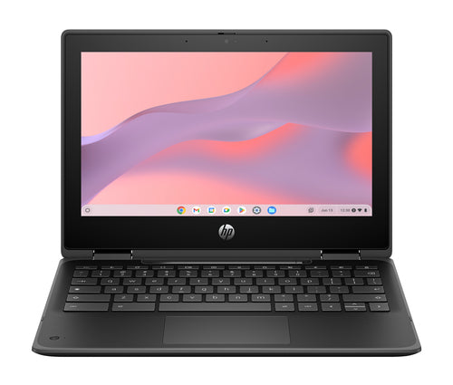 HP Fortis Flip G1i Intel® N N250 Chromebook 29.5 cm (11.6") Touchscreen HD 64 GB LPDDR5x-SDRAM 128 GB UFS Wi-Fi 6E (802.11ax) ChromeOS Black