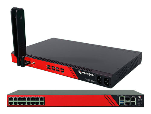 Opengear OM2216-L console server RJ-45/Micro-USB