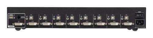 ATEN CS1188D4 KVM switch Rack mounting Black