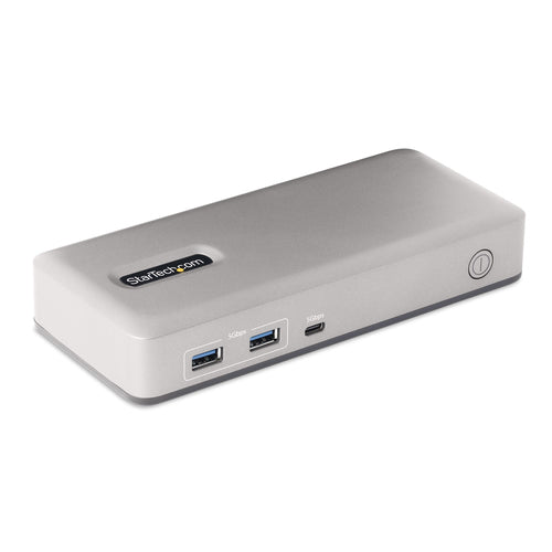 StarTech.com Dual-Monitor USB-C Docking Station, DisplayPort & HDMI or VGA, Multi Monitor Dock up to 4K 60Hz - USB 3.2/3.1 (5Gbps) Type-C Dock - 7x USB Hub, 85W PD, Windows & ChromeOS