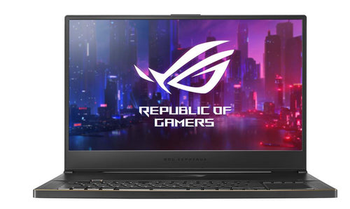 ASUS ROG Zephyrus S GX701GX-XS76 Intel® Core™ i7 i7-8750H Laptop 43.9 cm (17.3") Full HD 16 GB DDR4-SDRAM 1 TB SSD NVIDIA® GeForce RTX™ 2080 Max-Q Wi-Fi 5 (802.11ac) Windows 10 Pro Black