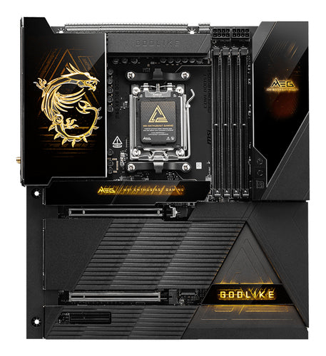 MSI MEG X870E GODLIKE motherboard AMD X870E Socket AM5 Extended ATX