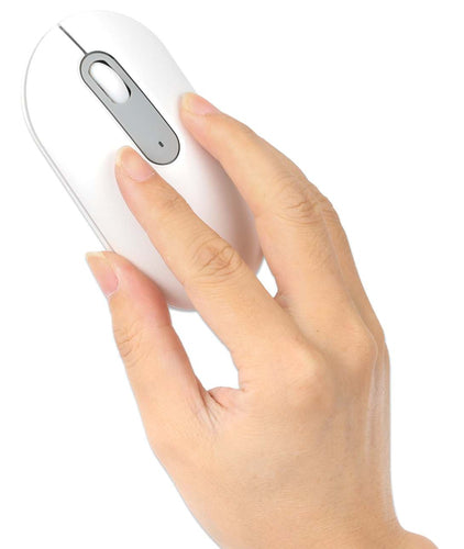 Manhattan Both Devices Support Bluetooth® 5.0 and 2.4 GHz Wireless, One Single USB-A Nano Receiver for Both, Sleek Wireless Keyboard with 12 Multimedia/Function Keys, Ambidextrous Optical Mouse with Three Buttons and Scroll Wheel, 1200 dpi, White