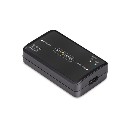 StarTech.com USB Galvanic Isolator, Up To 6KV, Electrical Noise Isolator, IP40, DIN Rail Mount, Isolated Power Filter, USB 2.0/1.1, 5V/250mA, Plug-and-Play, TAA