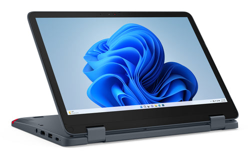 Lenovo 500w 2-in-1 Gen 5 N250 Hybrid (2-in-1) 31 cm (12.2") Touchscreen WUXGA 8 GB LPDDR5-SDRAM 128 GB SSD Wi-Fi 6E (802.11ax) Windows 11 Pro Grey