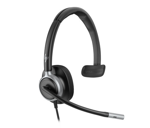 HP Poly Mission 615 Monaural USB Wired Headset