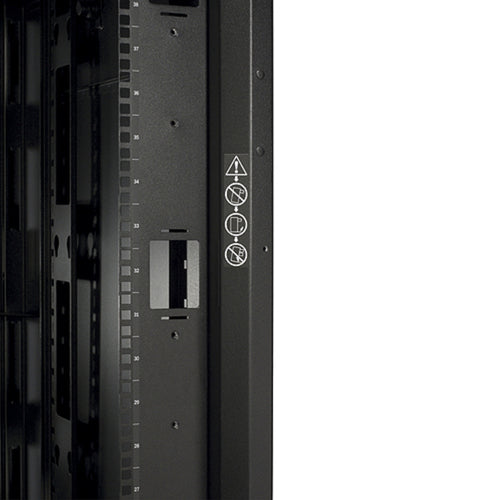 APC NetShelter SX, Server Rack Enclosure, 45U, Shock Packaging, 2000 lbs, Black, 2124H x 750W x 1070D mm
