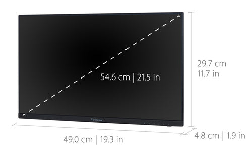 Viewsonic VA VA2256-mhd_H2 computer monitor 55.9 cm (22") 1920 x 1080 pixels Full HD LED Black