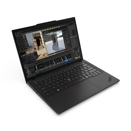 Lenovo ThinkPad P14s Gen 5 (AMD) AMD Ryzen™ 7 PRO 8840HS Laptop 35.6 cm (14") WUXGA 32 GB DDR5-SDRAM 1 TB SSD Wi-Fi 6E (802.11ax) Windows 11 Pro Black