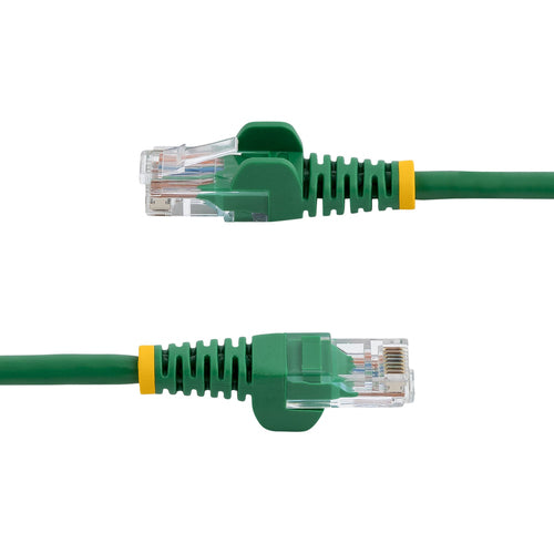 StarTech.com Cat5e Patch Cable with Snagless RJ45 Connectors - 10 ft, Green