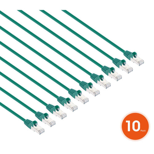 Intellinet 744980 networking cable Green 5 m Cat8.1 U/FTP (STP)