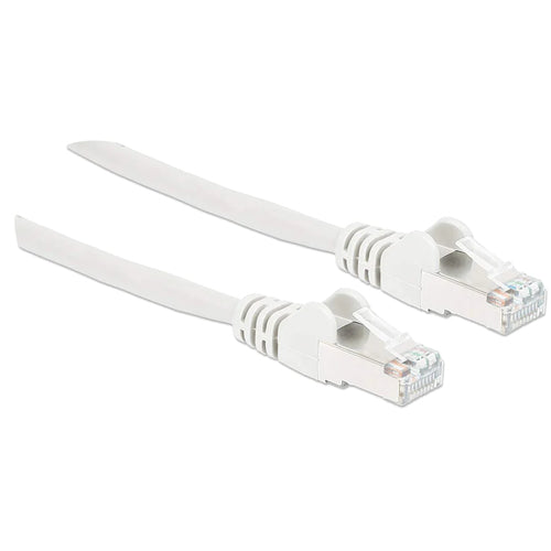 Intellinet IEC-C6AS-WT-25 networking cable White 7.5 m Cat6a S/FTP (S-STP)