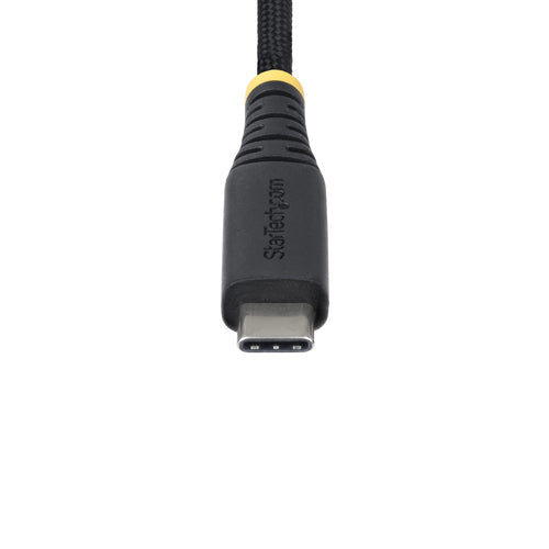 StarTech.com 3ft (91cm) USB-C Charging Cable, 240W (5A) PD EPR, Dual-Layer Silicone/Braided Jacket, USB 2.0 Laptop Charger Cable, USB-IF Certified, Rugged USB-C Charging Cord