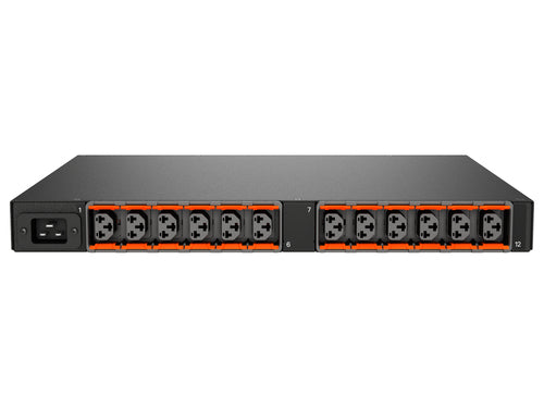 Vertiv Geist MU05M1R0-12CF17-2C20A9H00-S power distribution unit (PDU) 12 AC outlet(s) 0U Black