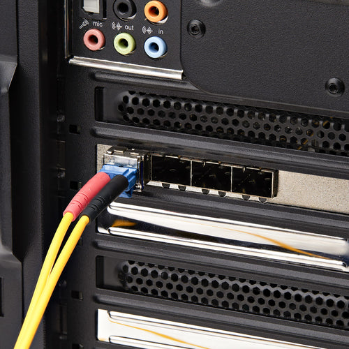 StarTech.com MSA-Compliant SFP-25G-LR-S SFP28 Module, 25Gbps Single Mode Fiber (SMF), 10km (6.2mi), LC Connector, 1310nm, MSA 25 Gigabit Optical Transceiver