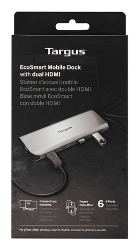 Targus DOCK403GL mobile device dock station Mobile computer Silver