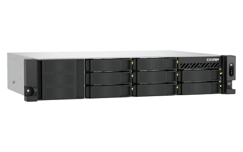 QNAP TS-855EU-8G-US NAS/storage server Rack (2U) Intel Atom® C5125 8 GB DDR4 HDD QuTS hero Black
