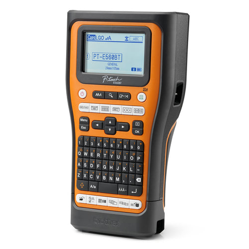 Brother PT-E560BTVP label printer Thermal transfer 180 x 180 DPI 20 mm/sec Wired & Wireless HSE/TZe Bluetooth QWERTY