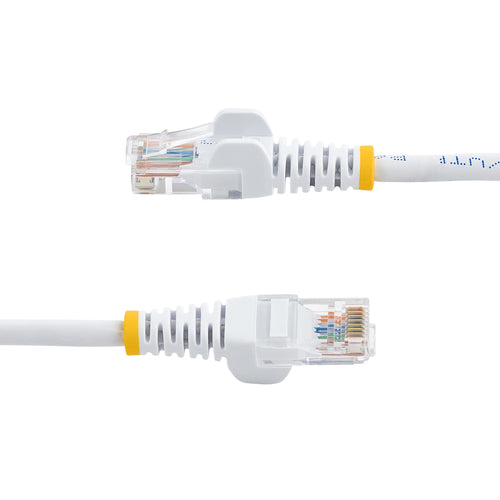 StarTech.com 25 ft White Snagless Category 5e (350 MHz) UTP Patch Cable networking cable 7.62 m