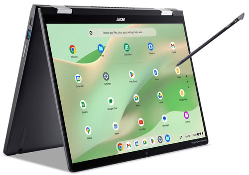 Acer Chromebook Enterprise Spin 714 CP714-2WN-3338 Intel® Core™ i3 i3-1315U 35.6 cm (14") Touchscreen Full HD 8 GB LPDDR4x-SDRAM 128 GB SSD Wi-Fi 6E (802.11ax) ChromeOS Grey