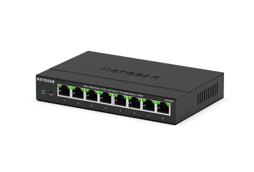 NETGEAR MS308E 2.5G Ethernet (100/1000/2500) 1U Black