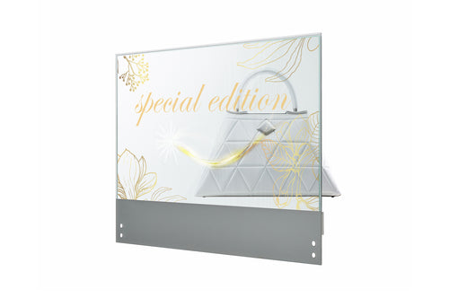 LG 30EW5TP-A Signage Display Digital signage flat panel 76.2 cm (30") OLED 600 cd/m² HD Silver Touchscreen 18/7