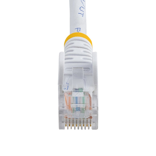 StarTech.com Cat5e patch cable with snagless RJ45 connectors – 15ft, white