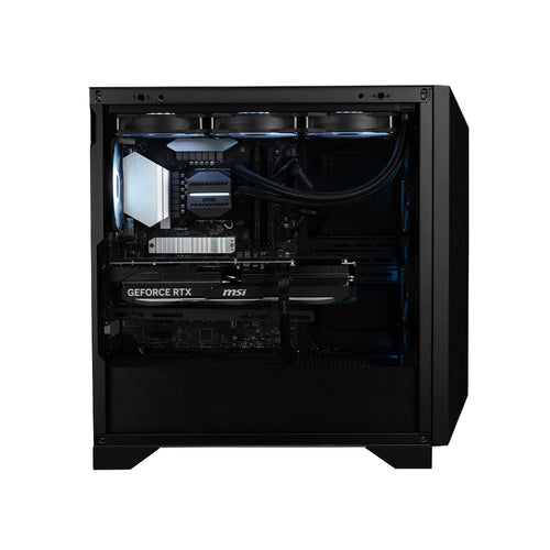 MSI Aegis RS2 AI C2NVP7-1445US Intel Core Ultra 7 265K 32 GB DDR5-SDRAM 1 TB SSD NVIDIA GeForce RTX 5070 Windows 11 Home Desktop PC Black