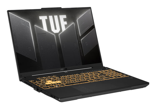 ASUS TUF Gaming F16 FX607VU-DS73 Intel® Core™ i7 i7-13620H Laptop 40.6 cm (16") WUXGA 16 GB DDR5-SDRAM 512 GB SSD NVIDIA GeForce RTX 4050 Wi-Fi 6 (802.11ax) Windows 11 Home Grey
