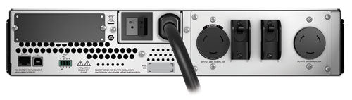 APC Smart-UPS 3000VA RM 2U LCD 208V uninterruptible power supply (UPS) 3 kVA 2700 W 2 AC outlet(s)