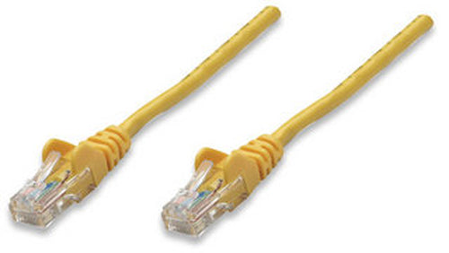 Intellinet RJ-45, M/M, 30m networking cable Yellow Cat5e