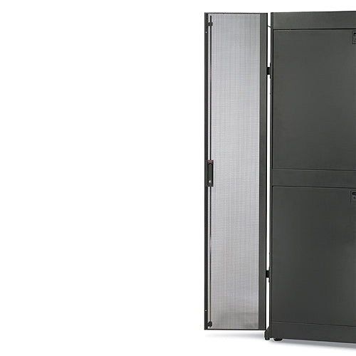 APC NetShelter SX 45U 600mm Wide Perforated Split Doors Black