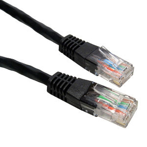 Intellinet Cat5e, UTP, 30m networking cable Black U/UTP (UTP)