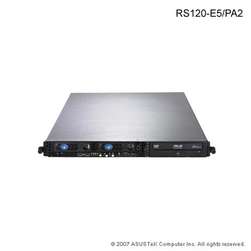 ASUS RS120-E5/PA2 Multi-Core Cost Effective server 0 GB Rack (1U) Intel® Xeon® 5000 Sequence E5335 2 GHz DDR2-SDRAM 350 W