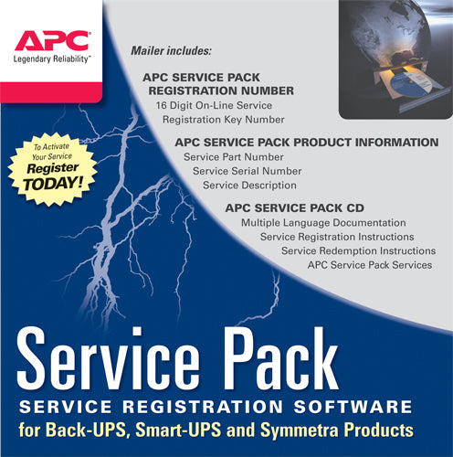 APC Service Pack 1 Year Extended Warranty 1 year(s)