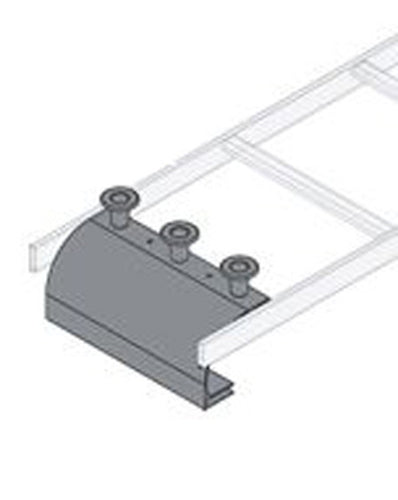 Middle Atlantic Products Cable Ladder Drops 4Qty