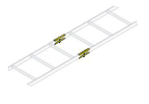 Middle Atlantic Products Ladder End Splice Hardware 6 pairs