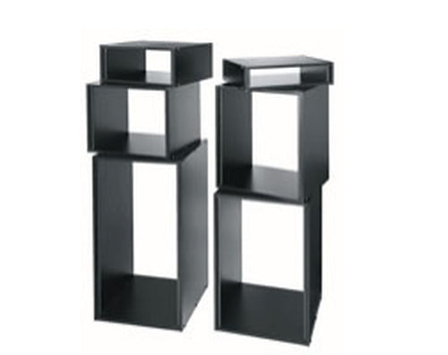 Middle Atlantic Products Laminate Racks 16" Freestanding rack Black
