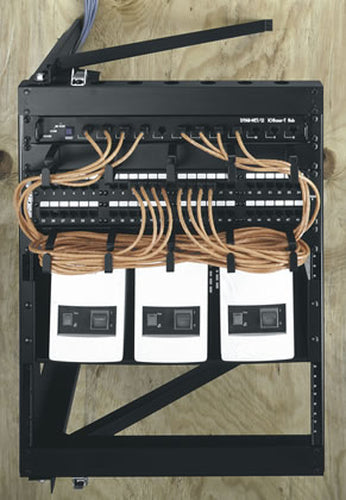 Middle Atlantic Products Swing Frame Racks 18" 20U Wall mounted rack Black