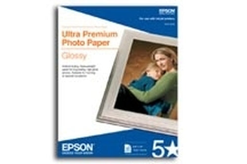 Epson Ultra Premium Photo Paper Glossy 8.5" x 11" White Gloss