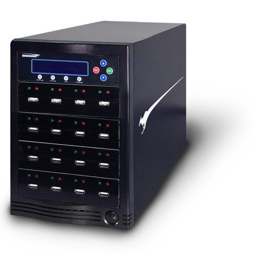 iStorage Kanguru U2D2-15 media duplicator USB flash drive duplicator Black 15 copies