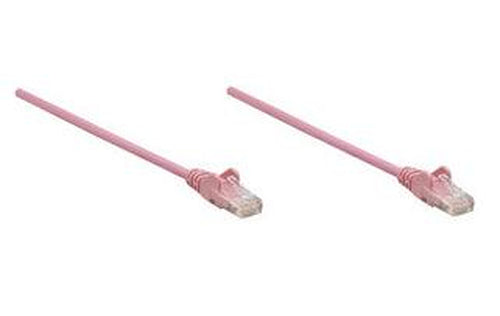 Intellinet Cat6, 2m networking cable Pink U/UTP (UTP)