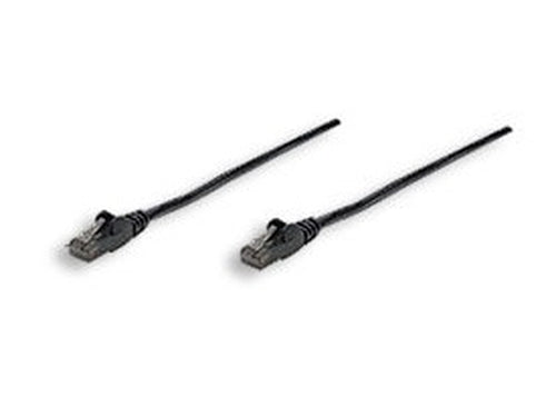 Intellinet 0.3m Cat6 UTP networking cable Black U/UTP (UTP)