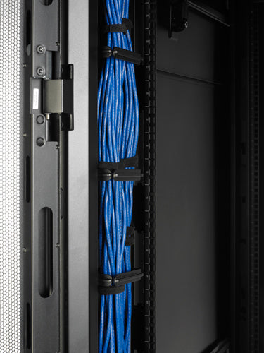 APC NetShelter Cable Management, Vertical Cable Manager, Rings, Set of 10, Black, 107 x 53 x 18 mm