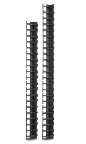 APC NetShelter Cable Management, Vertical Cable Manager, for NetShelter SX 600mm Wide 45U, Set of 2, 107 x 1911 x 45 mm