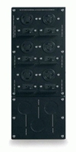 APC Service Bypass Panel- 200/208/240V power distribution unit (PDU) Black