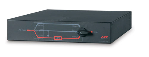 APC Service Bypass Panel- 100-120V; 30A; BBM; L5-30P input; (2) 5-20R (6) 5-15R output