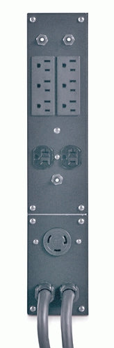 APC Service Bypass Panel- 100-120V; 30A; BBM; L5-30P input; (2) 5-20R (6) 5-15R output
