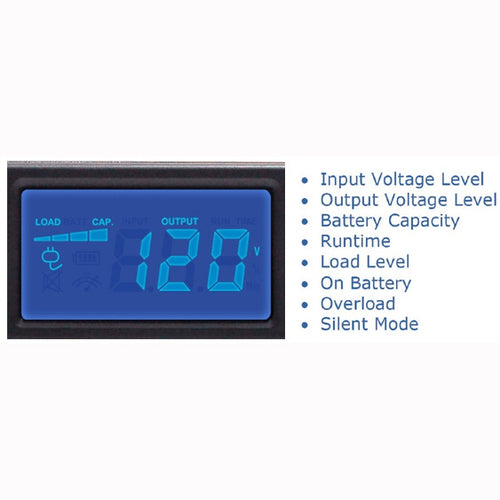 CyberPower OR700LCDRM1U uninterruptible power supply (UPS) 0.7 kVA 400 W