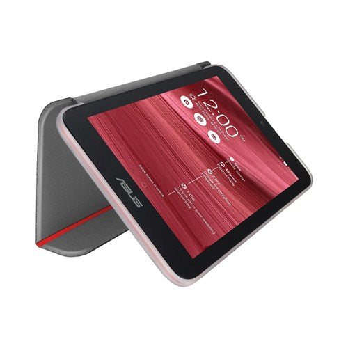 ASUS MagSmart Cover 17.8 cm (7") Folio Grey, Red, Translucent